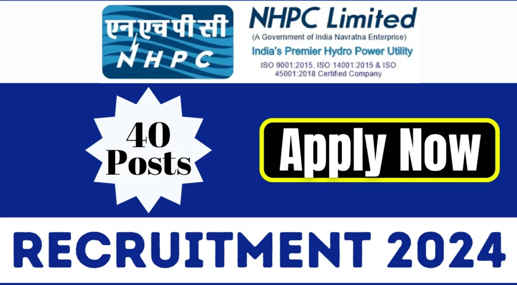 NHPC Ltd Apprentice 2025 Online Form