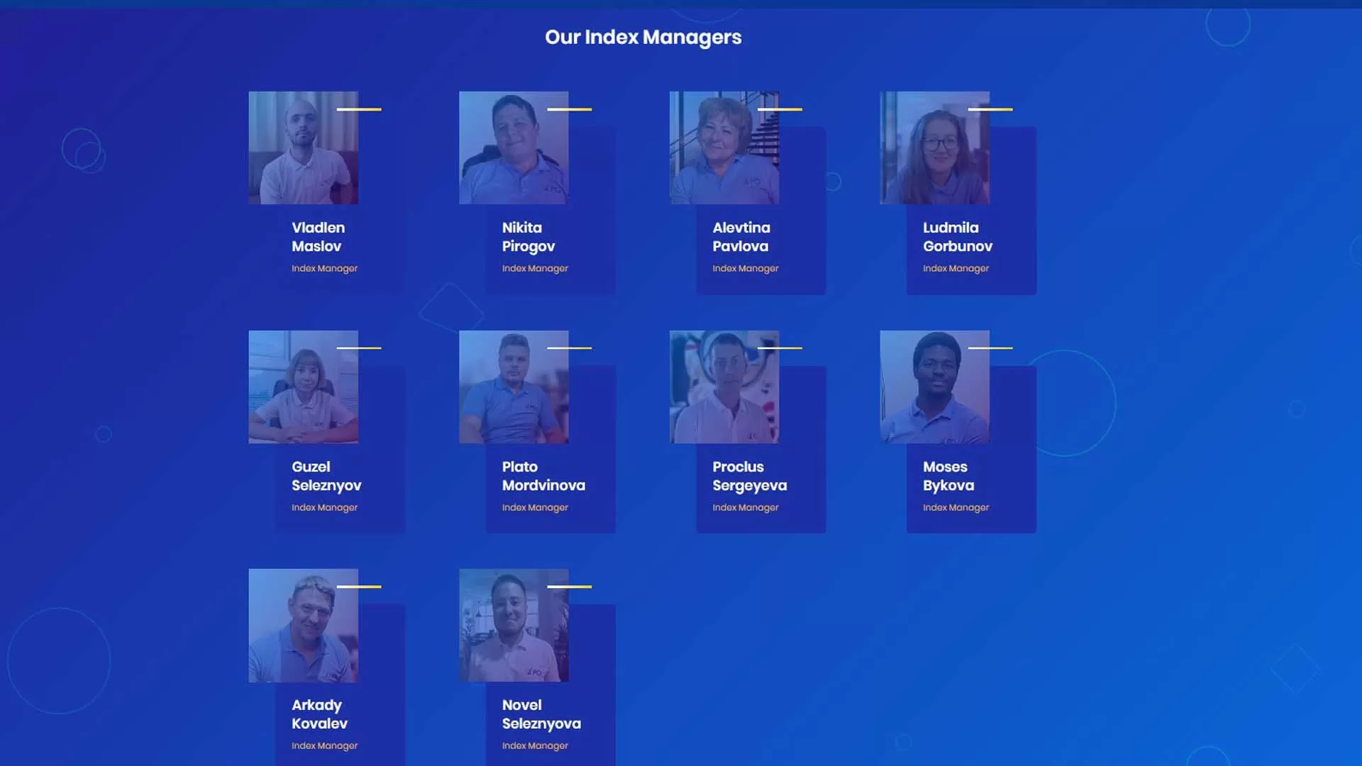 XPO INDEX MANAGER Copy